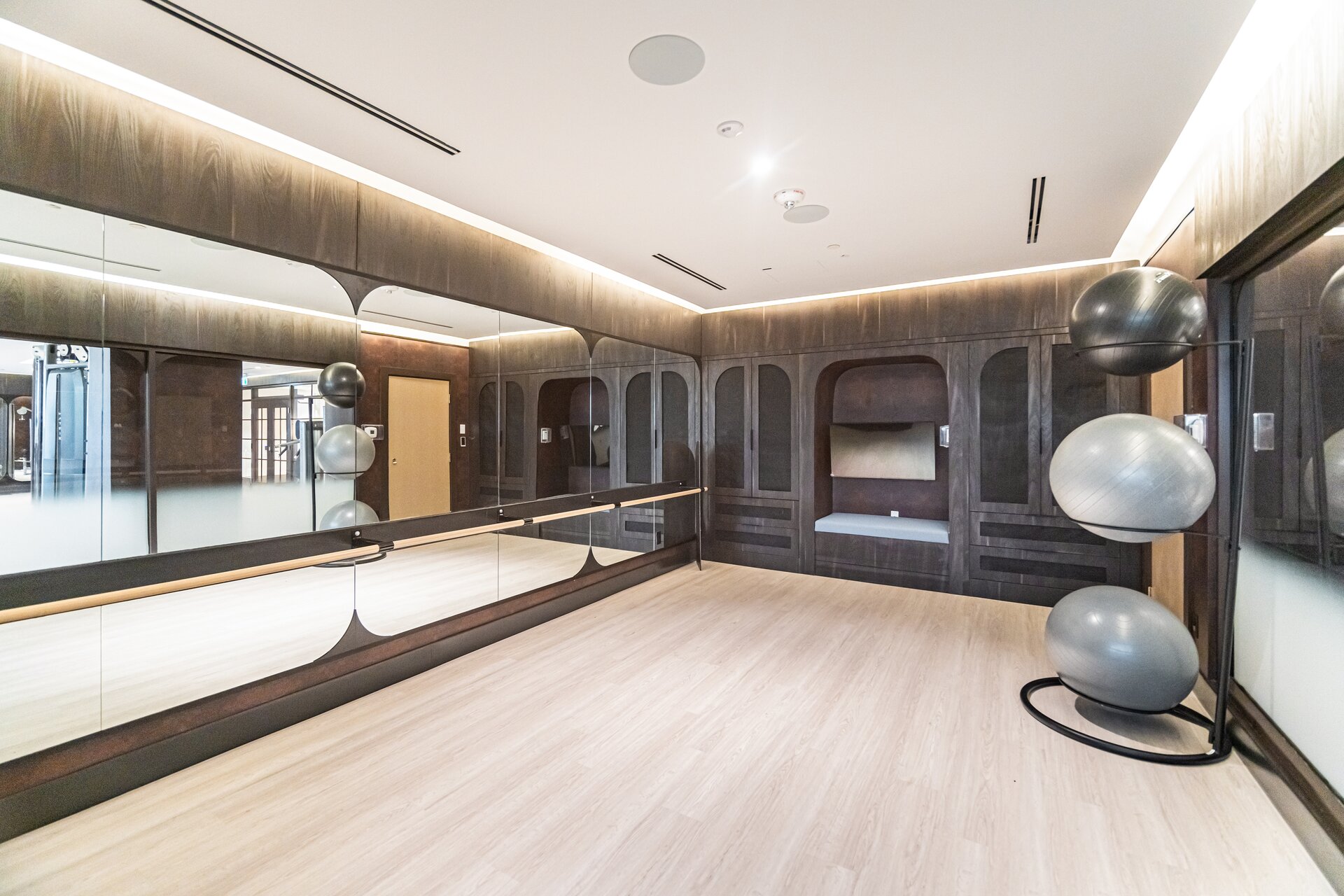 Yoga and movement studio – Royal Orchard residences